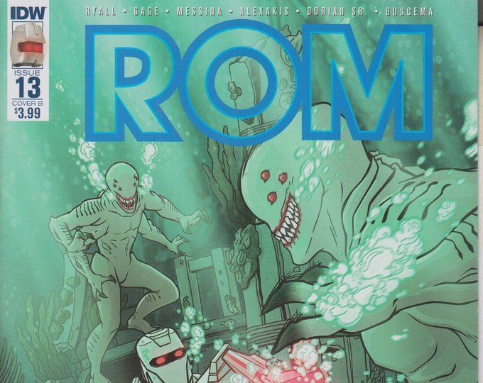 IDW Issue #13 Cover B Rom (Comic: Rom) 2017