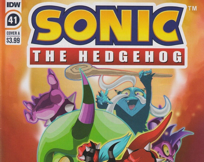 Sonic The Hedgehog  IDW #41 Cover A June 2021 First Printing (Comic: Sonic)