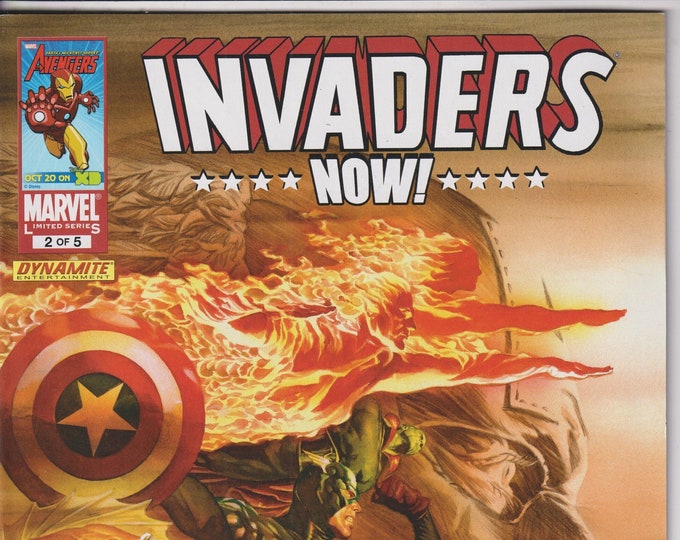 Invaders Now #2A Marvel December 2010  (Comic: Science Fiction, Superheroes, Captain America)