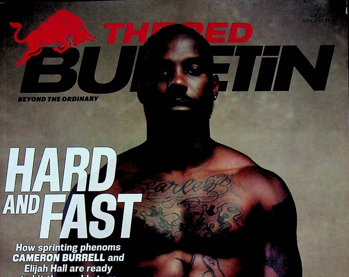 The Red Bulletin June 2021 Sprinting Phenom Cameron Burrell - Hard and Fast  (Magazine:  Men's, Lifestyle)