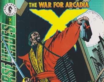 X #14  The War For Arcadia Dark Horse Comics May 1995    (Comic: Action, Superhero)