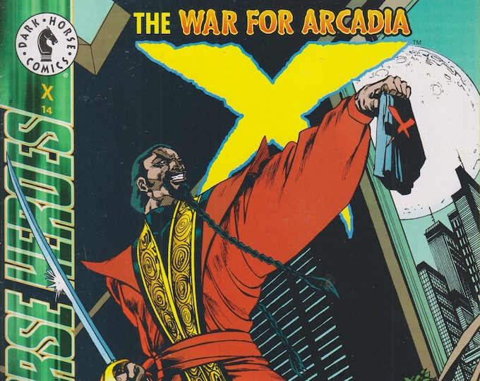 X Dark Horse Comics May 1995 X #14 The War For Arcadia  (Comic: Action, Superhero)