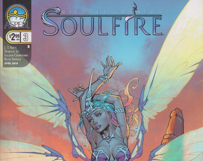 Aspen #3 Michael Turner's Soulfire April 2010 Cover B  (Comic: Soulfire) 2010