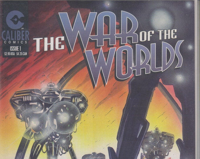 Caliber Comics Issue 1 The War of the Worlds (Comic Book: War of the World) 1996