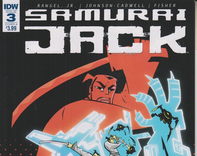 IDW November 2017 Samurai Jack - Quantum Jack #3 Cover A  [adult swim] (Comic: Samurai Jack) 2017