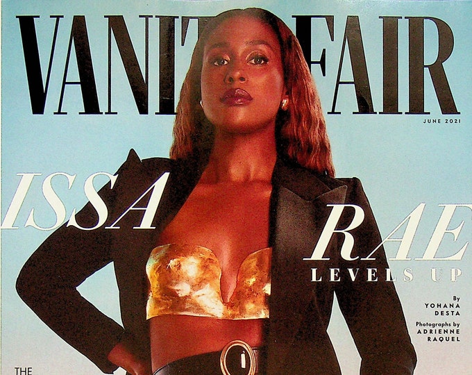 Vanity Fair June 2021 Issa Rae Levels Up  (Magazine: General Interest)