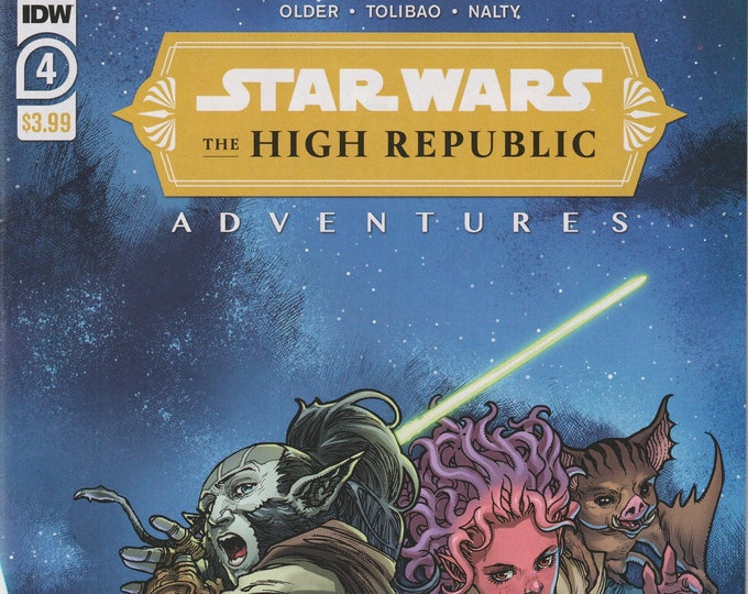 Star Wars The High Republic Adventures IDW 4 Cover May 2021 First Printing  (Comic: Star Wars)