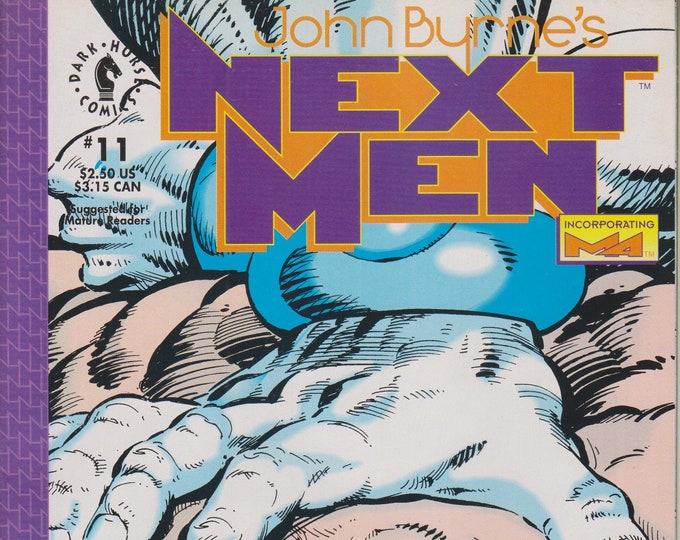 John Byrne's Next Men Dark Horse Comics #11  January 1993  (Comic:  Science Fiction)