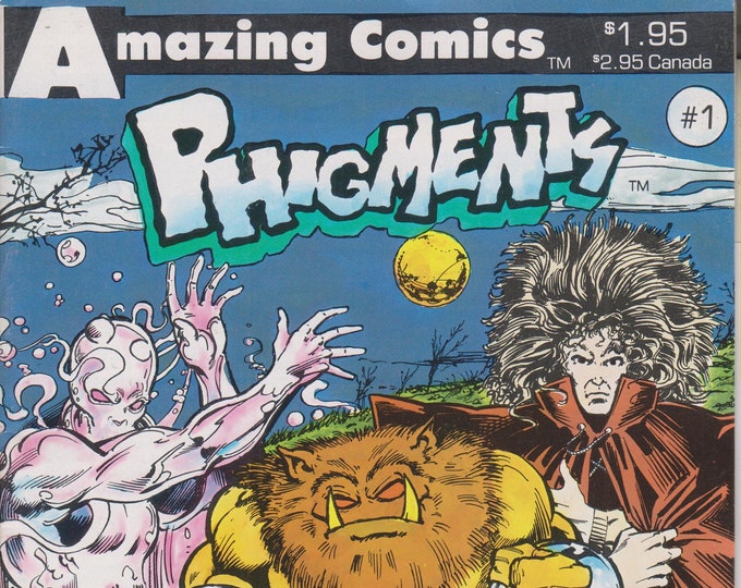 Amazing Comics 1987 #1 Phigments Beyond Imagination.... (Copper Age Comic: Phigments)