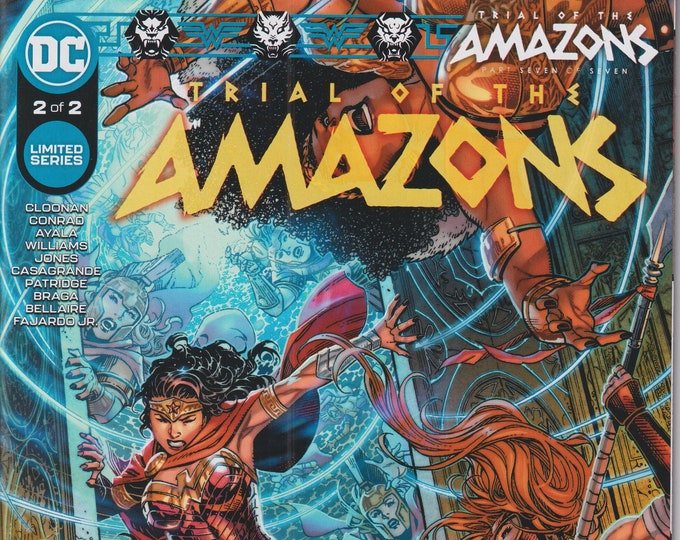 Trial Of the Amazons #2 DC Comics June 2022 Death at Doom's Doorway  Limited Series(Comic: Wonder Woman)