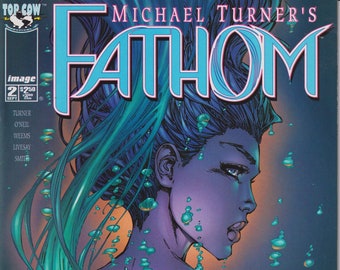 Top Cow Image Michael Turner's Fathom 2 September 1998 First Printing (Comic)