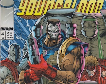 Youngblood Image #1  February 1993 Youngblood in Final Battle (Comic: Young Blood)