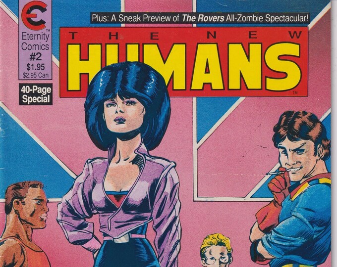 The New Humans Eternity #2 January 1988 (Comic: Science Fiction)