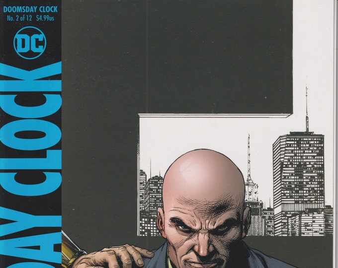 DC Doomsday Clock #2 (Variant Cover by Gary Frank) (Comic: Batman, DC Comics, Modern Age) 2019