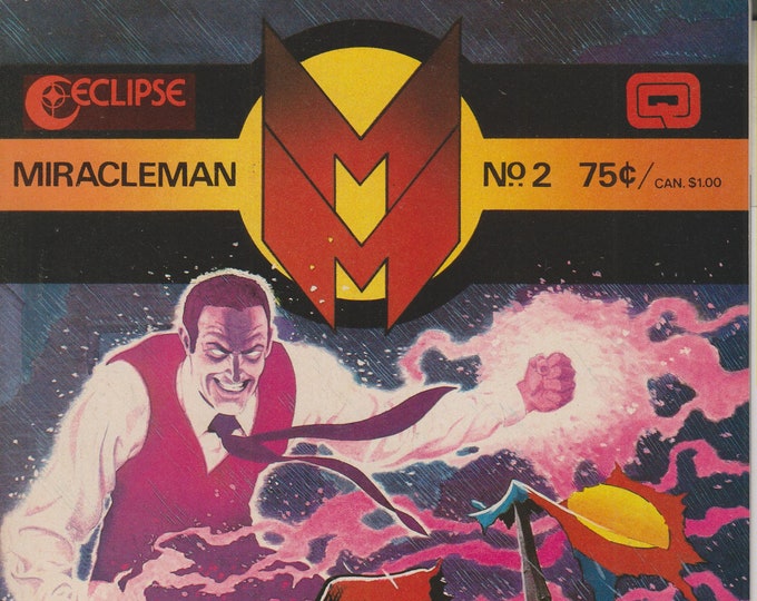 Miracleman #2  When Gods Cry War....Eclipse Comics October 1985  (Copper Age Comic: Superhero)