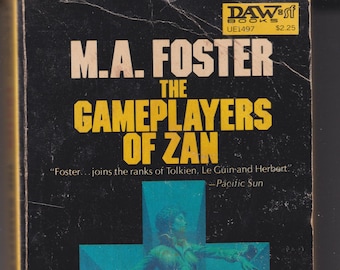 The Gameplayers of Zan by M A Foster (Vintage Paperback, SciFi, Fantasy) 1977