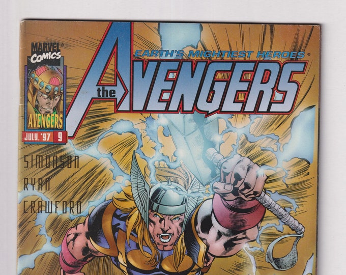 The Avengers Vol 2 No 9 Marvel Comics July 1997  Earth’s Mightiest Heroes (Comic: Science Fiction, Superheroes)