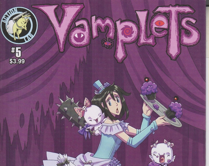 Action Lab #5 Vamplets July 2015 First Printing (Comic: Vamplets)