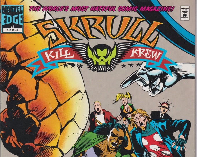 Skrull Kill Krew #4 Marvel Edge December 1995 (Fantastic Four)  (Comic: Action Science Fiction, Superheroes)