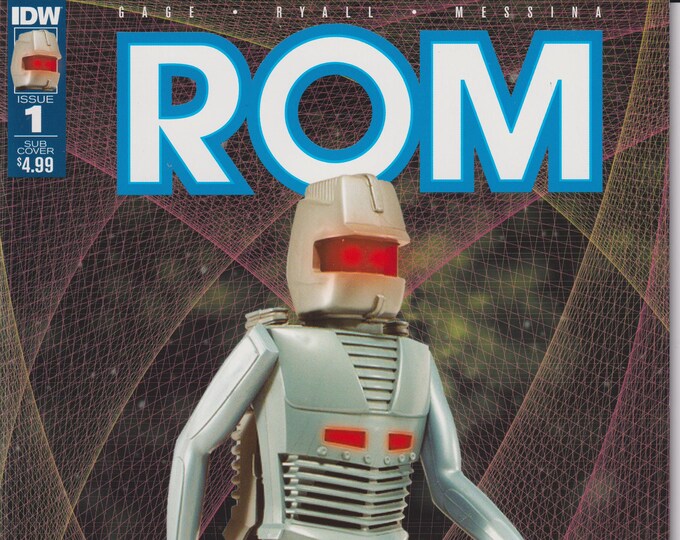 IDW Issue 1 Sub Cover Rom July 2016  First Printing (Comic: ROM )