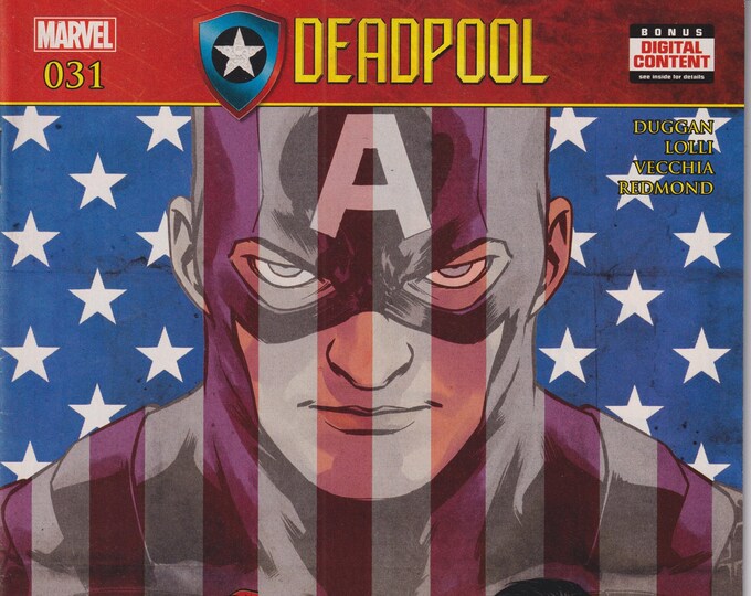 Deadpool 31A Marvel July 2017 (Comic: Science Fiction, Superheroes, Avengers))