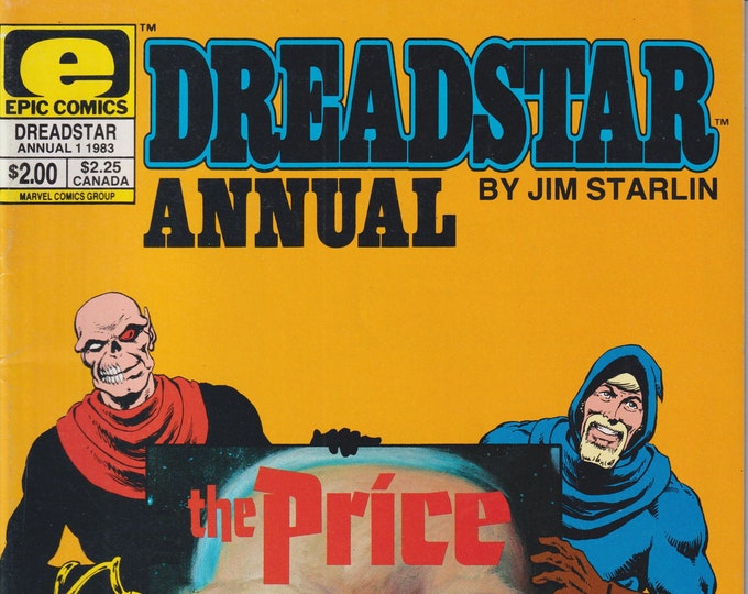Dreadstar Annual #1 Epic Comics (Marvel Comics Group) 1983 (Comic: Science Fiction, Superheroes)