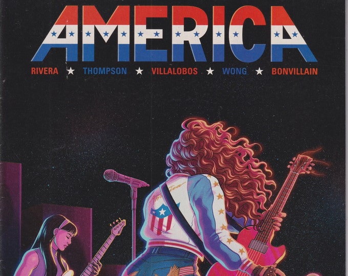 America #6 Marvel October 2017  (Comic: Science Fiction, Superheroes)