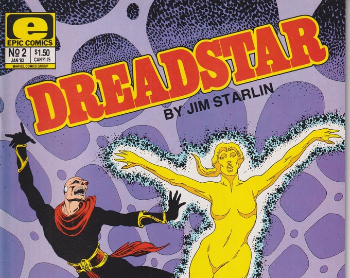 Dreadstar #2 Epic Comics (Marvel Comics Group) January 1983 (Comic: Superheroes, Science Fiction)