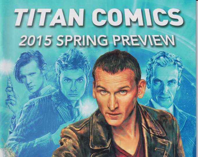 Titan Comics 2015 Spring Preview BBC Doctor Who  (Comic Catalog)