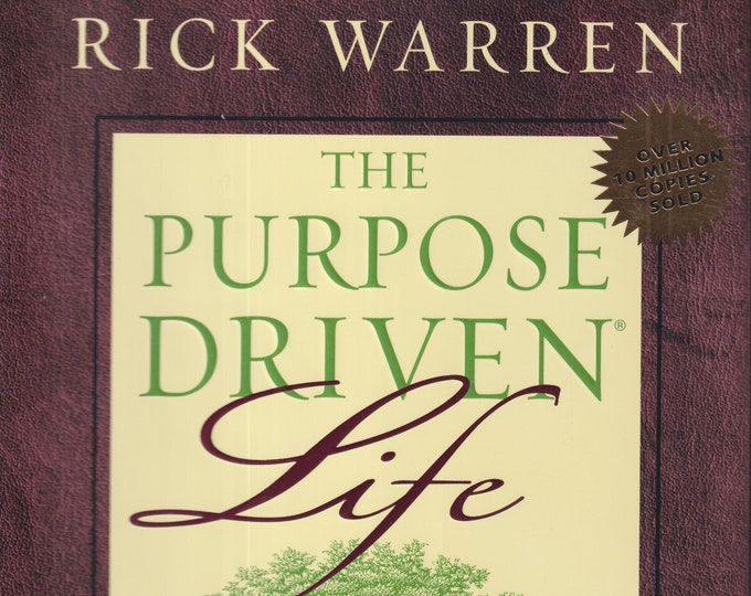 The Purpose Driven Live by Rick Warren  (Hardcover: Inspirational, Christian )  2002
