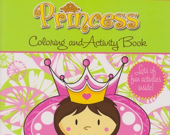 Princess Coloring and Activity Book - Lots of Fun Activities Inside (Softcover: Children's)  2009