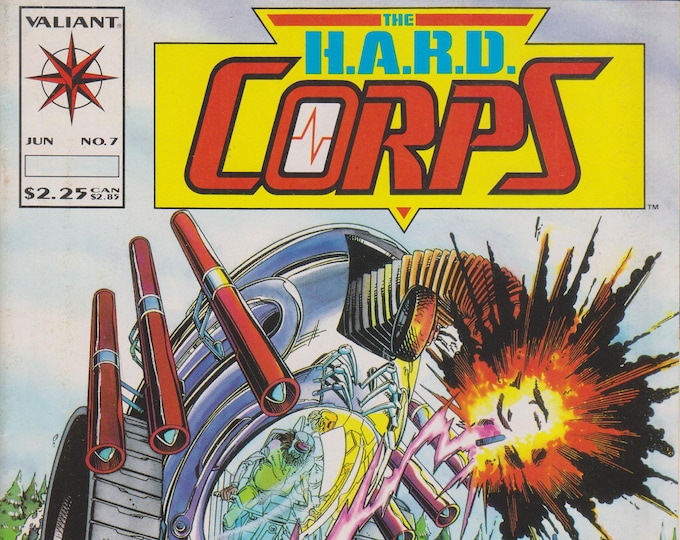 Valiant No.7 The H.A.R.D. Corps  (Comic: H.A.R.D. Corps)  1993