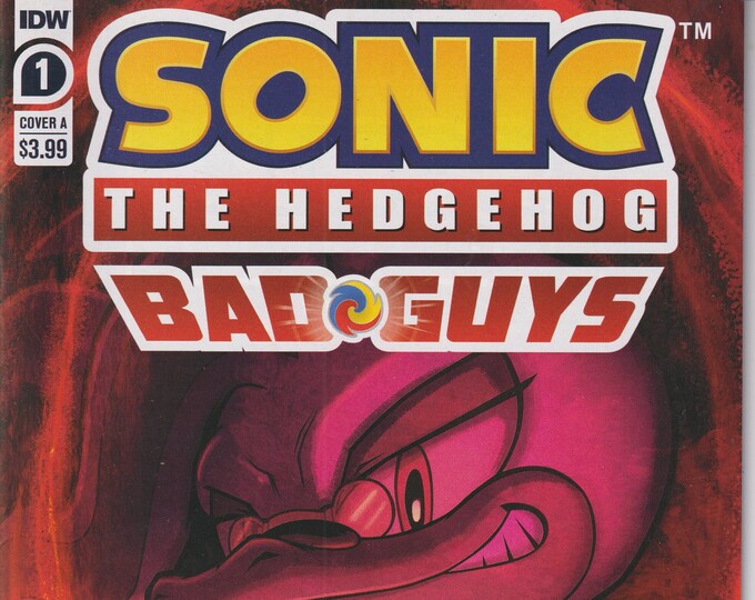 Sonic The Hedgehog Bad Guys IDW #1  Cover A September 2020 First Printing (Comic:  Sonic The Hedgehog)