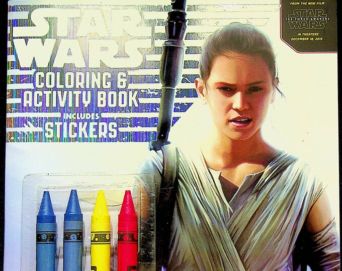 Star Wars The Force Awakens  Ready For Battle!  Coloring and Activity (With Crayons & Stickers)  (Softcover: Children's) 2015