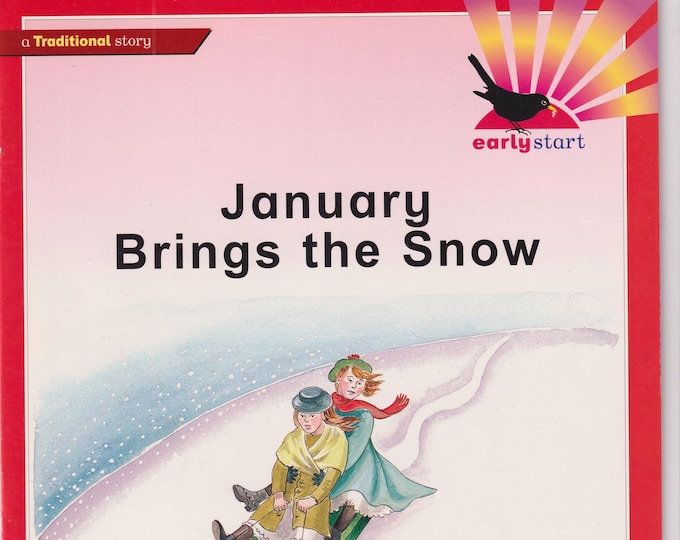 2 Books January Brings the Snow and The Queen of Hearts (Paperback: Children's Wordless Books) 1995