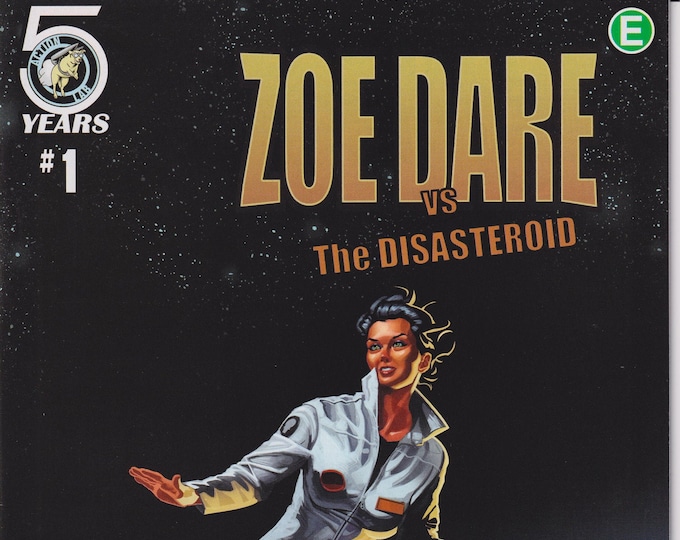 Zoe Dare vs. The Disasteroid  Action Lab #1 Cover B Surf Shuttle June 2016  (Comic: Fantasy)