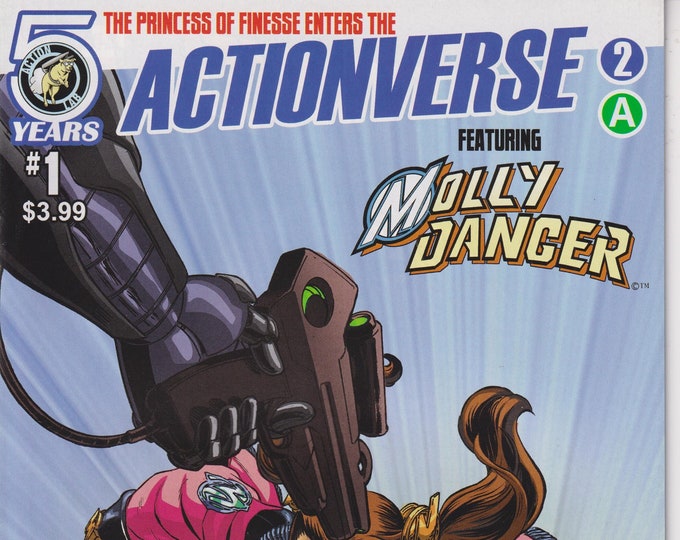 Actionverse 2  Featuring Molly Danger  Action Lab #1 March 2015  (Comic: Superhero)