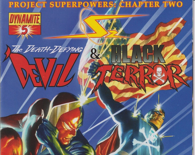 Dynamite #5 The Death-Defying Devil & Black Terror  (Comic: Death-Defying Devil)