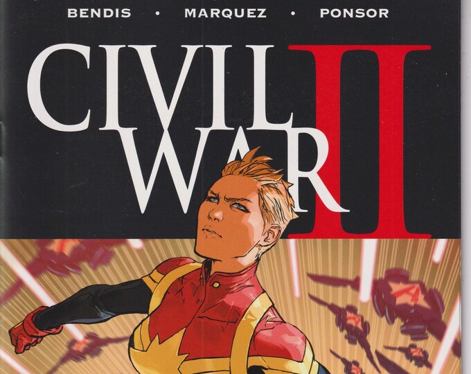 Civil War II #4 Marvel September 2016  (Comic: Avengers, Science Fiction, Superheroes)