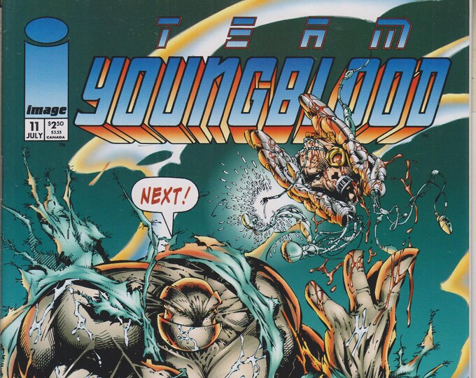 Image July 1994 Vol. 1 No. 11 Team Youngblood (Includes Poster Insert)  (Comic: Youngblood)