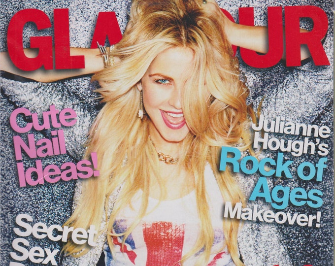 Glamour July 2012 Julianne Hough's Rock of Ages Makeover!  (Magazine: Women's)