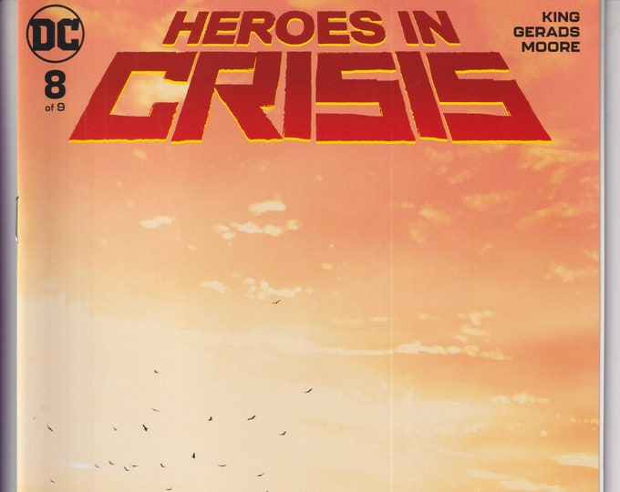 Heroes In Crisis #8 DC Comics June 2019 The Flash    (Comic: Superheroes, Action)