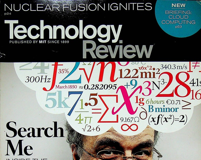 MIT Technology Review July August 2009 Search Me Inside the Launch of Stephen Wolfram's Answer Engine  (Magazine: Technology)