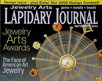 Lapidary Journal September 2004 - The Face of American Art Jewelry  (Magazines: Crafts, Jewelry Making, DIY)