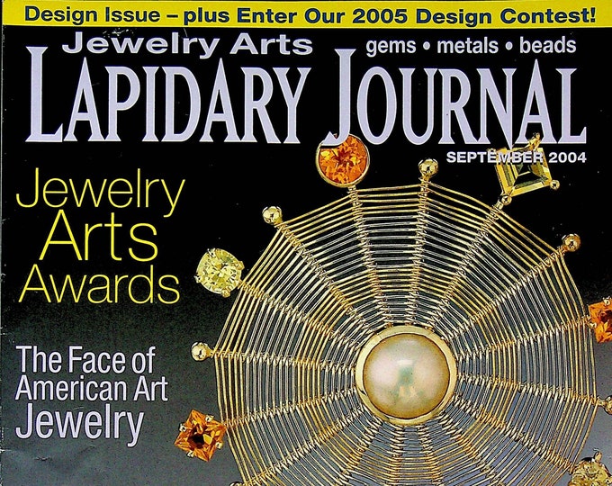Lapidary Journal September 2004 - The Face of American Art Jewelry  (Magazines: Crafts, Jewelry Making, DIY)