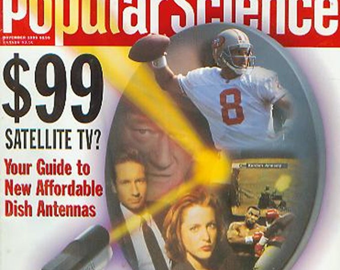 Popular Science November 1996 99 Dollar Satellite TV, GM Electric Car, Stealth Helicopter, Home Computer, Robotic Workout (Magazine:Science)
