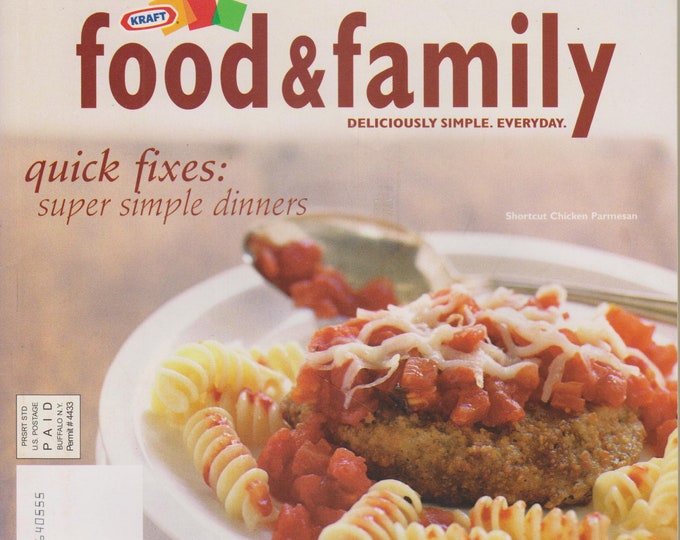 Kraft Food & Family Fall 2005 Over 50 of Our Favorite Fall Recipes (Magazine: Cooking, Recipes)