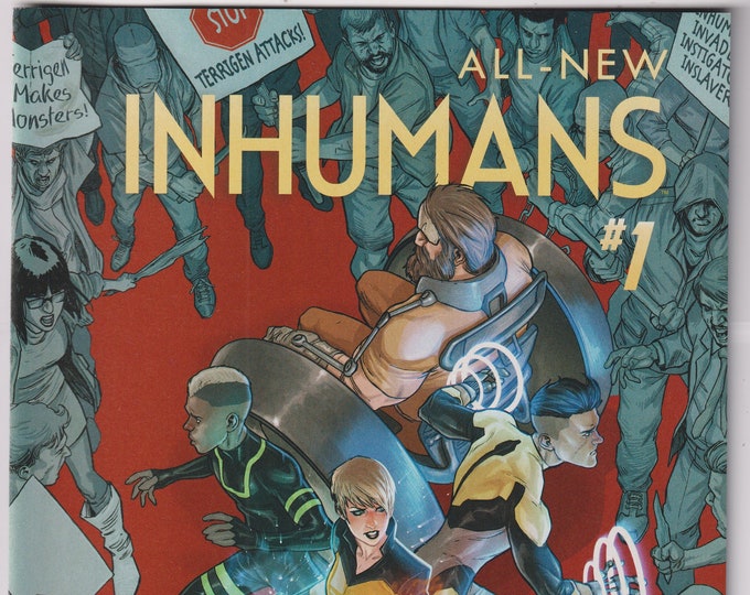 All New Inhumans #1 Marvel December 2015 (Comic: Science Fiction, Superheroes)