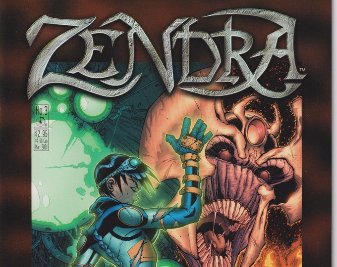 Zendra Penny Farthing #3 March 2001 Zendra - Child of the Short Spark  (Comic: Science Fiction)