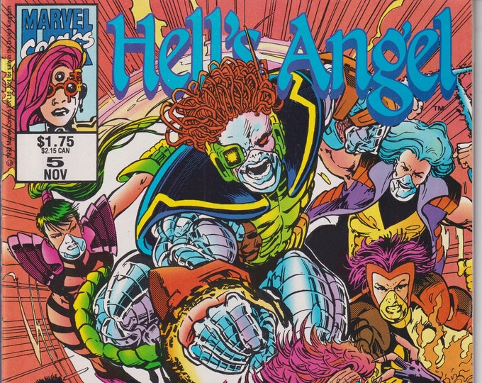 Hell’s Angel Co-Starring X-Men #5 Marvel November 1992 (Comic: Science Fiction, Superheroes)